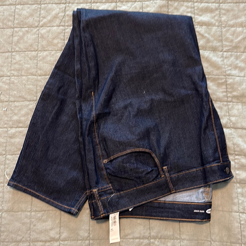 Old Navy, dark wash denim, size 30